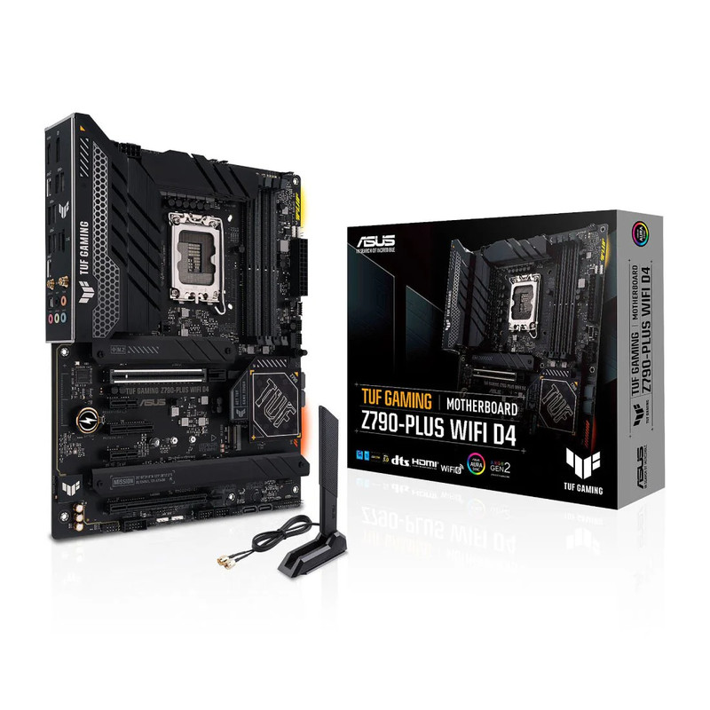 Asus TUF Z790-Plus WIFI DDR4 LGA1700 Intel ATX Gaming Motherboard- اللوحة الأم